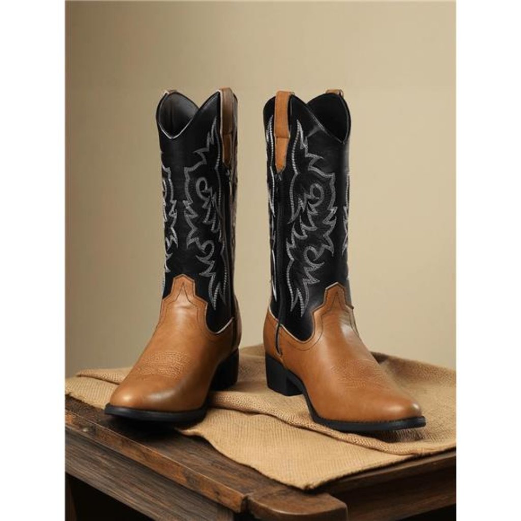 Brand New Mens HighQuality Denim Boots